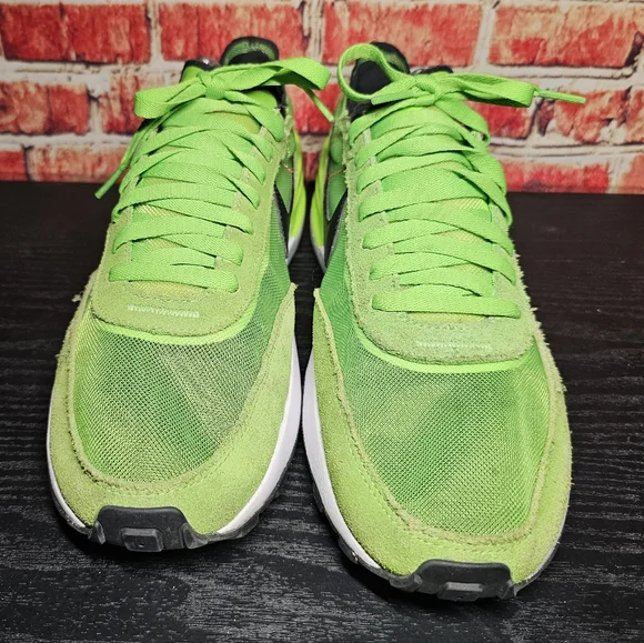 Nike Waffle One Electric Green - Picture 4 of 9